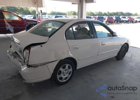 2002 Hyundai Elantra Gls z USA, uszkodzony, nr VIN KMHDN45D42U439182